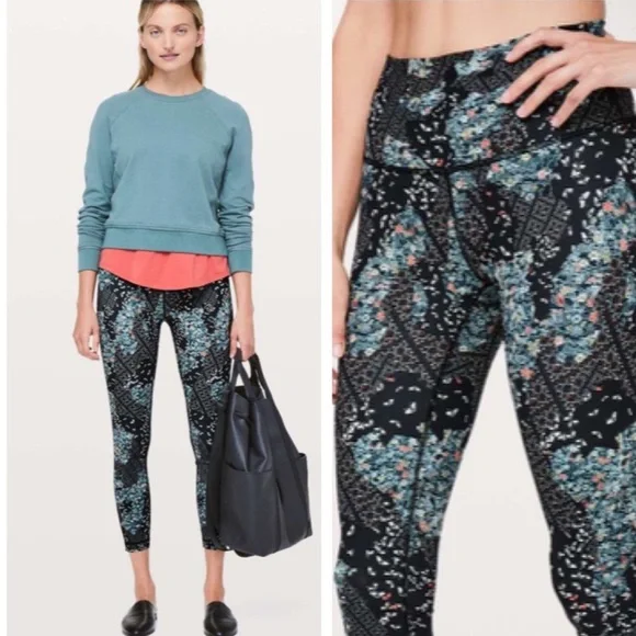 Lululemon Wunder Under Hi-Rise 7/8 Tight Sz 6 preloved activewear leggings - Picture 7 of 7